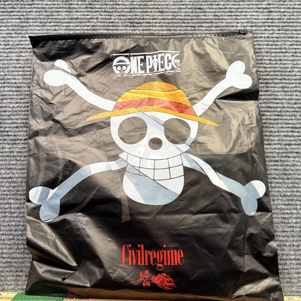 Civilregime x One Piece Brook Soul King 199X Oversized Tee Medium Black Sold Out - Picture 5 of 6